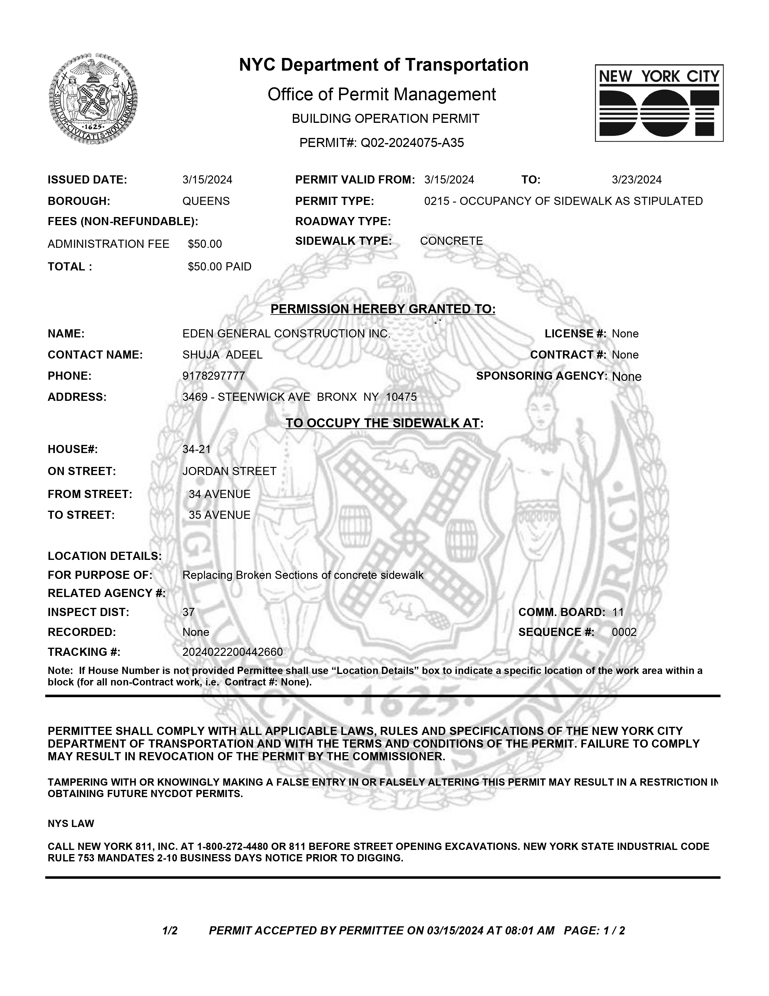 DOT Permit 34-21 Jordan Street, Queens_page-0003